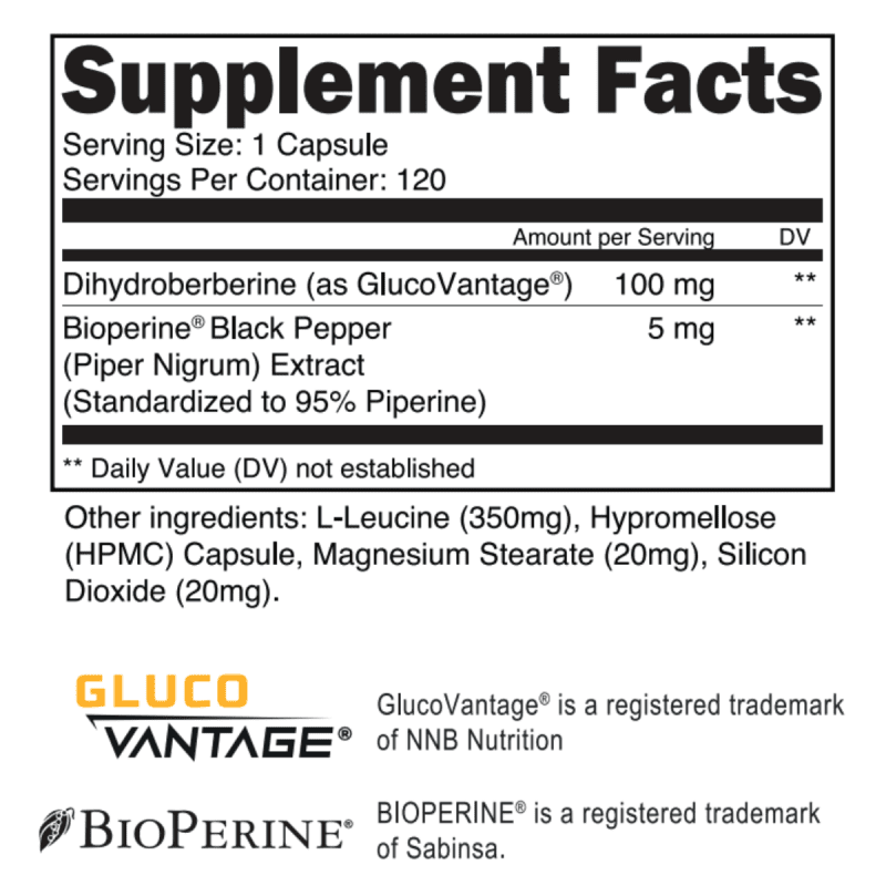 GlucoVantage Bioperine