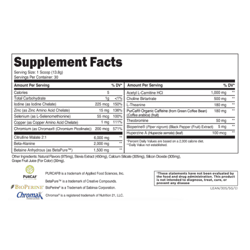 Lean Sour Grape SFP